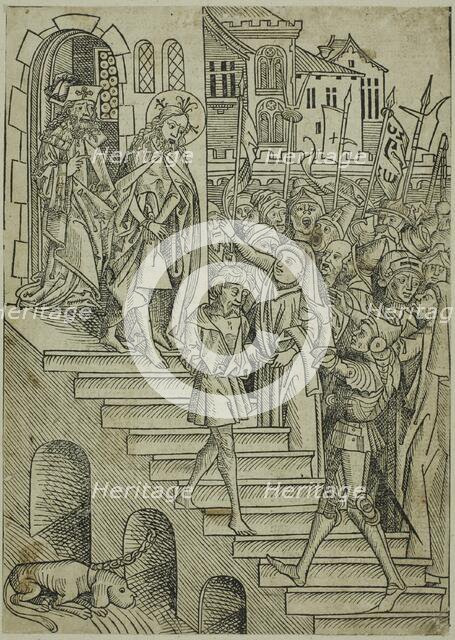 Christ Presented to the People, page 73 from the Treasury (Schatzbehalter), 1491. Creator: Michael Wolgemut.