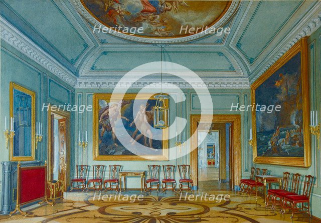 Antechamber at the Gatchina Palace, 1880.