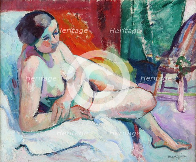 La Gitane à l'atelier, 1906. Creator: Manguin, Henri Charles (1874-1949).