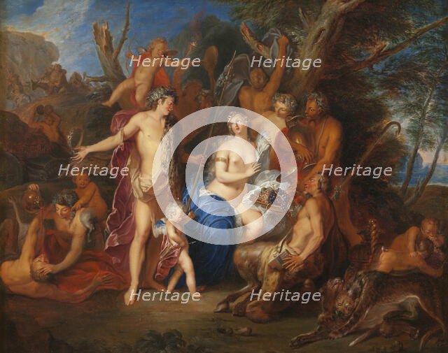 Bacchus and Ariadne, c18th century. Creator: Nicolas Bertin.