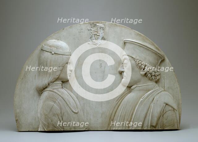 Duke Federigo and his Son Guidobaldo, between 1880 and 1910. Creator: Unknown.