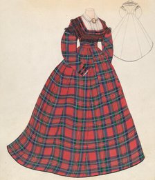 Dress, c. 1937. Creator: Roberta Spicer.