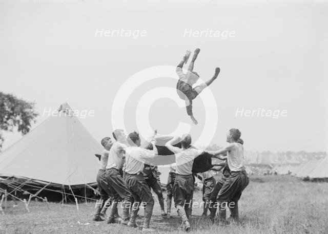 Boy Scouts - Gettysburg, 1913. Creator: Bain News Service.