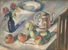 Still Life with Apples, 1915. Creator: Othon Friesz.