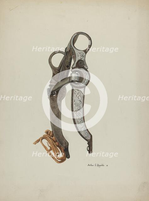 Bit, c. 1940. Creator: Arthur P. Reynolds.