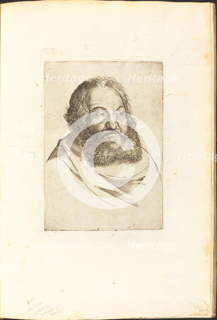 Print from Drawing Book, c. 1610/1620. Creator: Luca Ciamberlano.