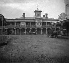 Department of Public Lands Building (Brisbane, Queensland) George Street, c1888. Creator: Robert Augustus Henry L'Estrange.