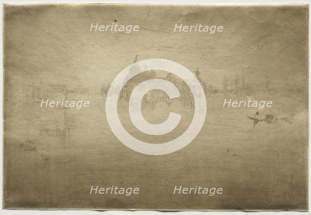 Nocturne, Salute. Creator: James McNeill Whistler (American, 1834-1903).