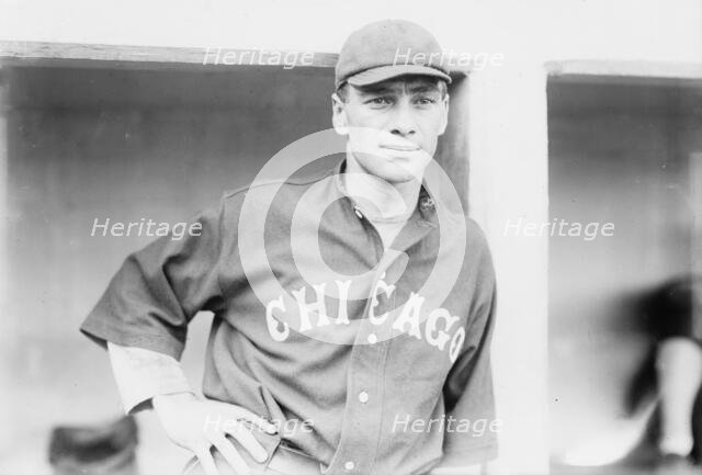 Ted Easterly, Chicago AL (baseball), 1913. Creator: Bain News Service.