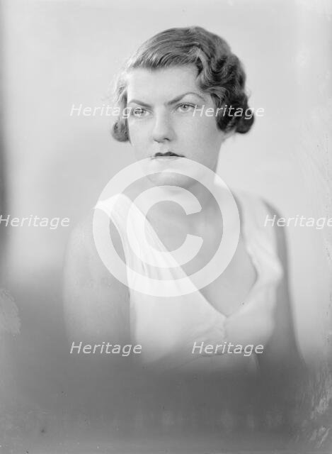 Rodgers, Helen P. - Portrait, 1933. Creator: Harris & Ewing.