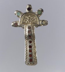 Bow Brooch, Frankish, 500-550. Creator: Unknown.