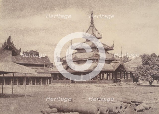 Amerapoora, Palace of the White Elephant, 1 September-21 October 1855. Creator: Captain Linnaeus Tripe.