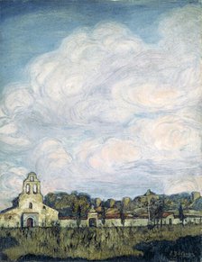 The Cemetery of Avila, late 19th or 20th century. Creator: Ignacio Zuloaga.