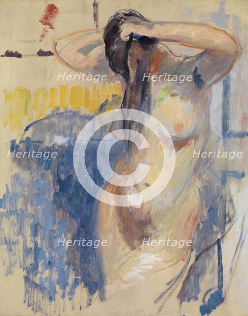 Nude Study, 1912. Creator: Rik Wouters.