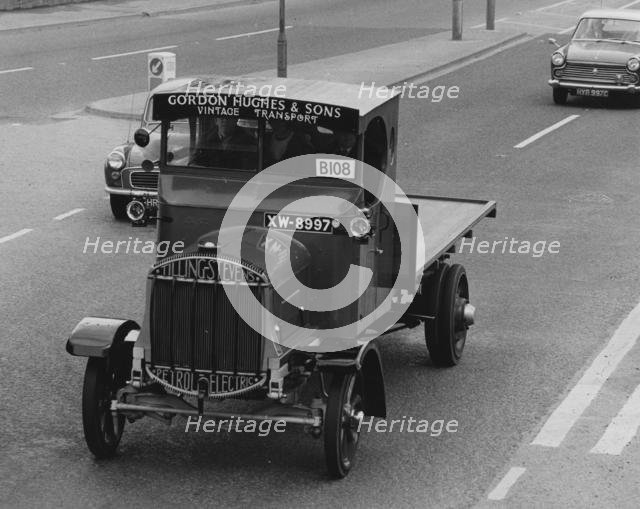 1924 Tilling - Stevens petrol electric hybrid truck. Creator: Unknown.