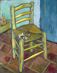 Van Gogh's Chair, 1888. Artist: Gogh, Vincent, van (1853-1890)
