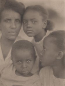 Portrait of a Family, 1922. Creator: Edith R Wilson.