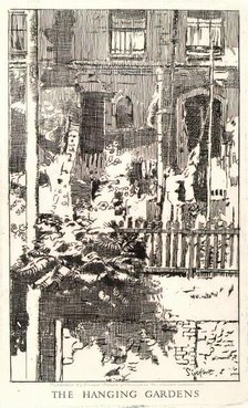 The Hanging Gardens, 1929. Creator: Walter Richard Sickert.