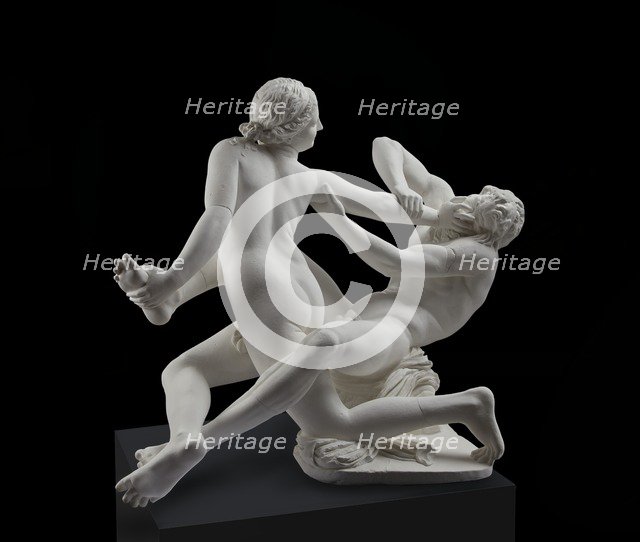 Satyr and Hermaphrodite, 1st - 2nd century. Artist: Unknown.