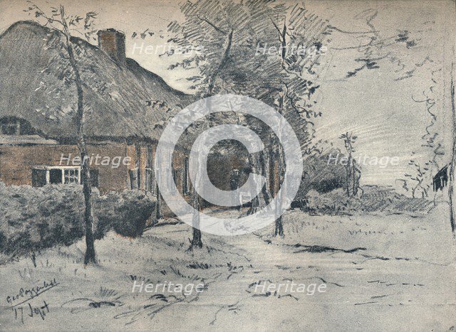 'A Dutch Farm', c1900.