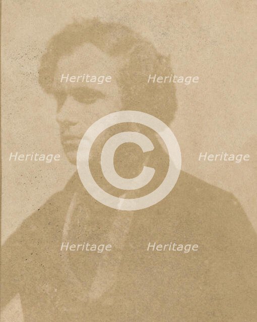 Nicolaas Henneman in Profile, May 2, 1843. Creator: William Henry Fox Talbot.