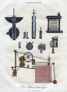 'Eve's Patent Steam Engine', 1827.Artist: J Pass