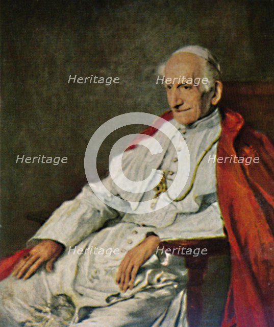 'Papst Leo XIII. 1810-1903. - Gemälde von Fülöp', 1934. Creator: Unknown.