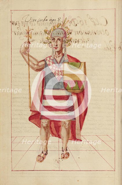 Viracocha Inca, completed in 1616. Creator: Unknown.