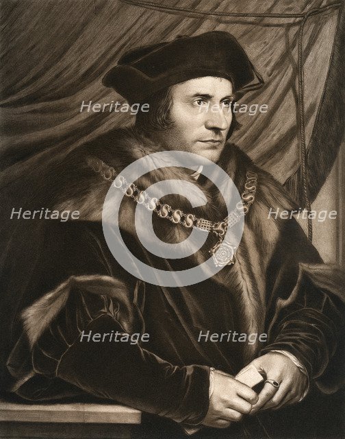 'Sir Thomas More', 1527, (1902). Artist: Hans Holbein the Younger