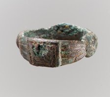 Finger Ring, Frankish, late 6th-early 7th century. Creator: Unknown.