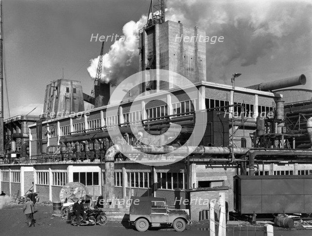 Manvers coal processing plant, Wath upon Dearne, near Rotherham, South Yorkshire, January 1957. Artist: Michael Walters