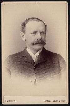 Portrait of Dr. James Milton Flint (1838-1919), Between 1887 and 1904. Creator: Charles Parker.