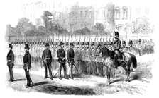 Inspection of the City of London Militia, 1858. Creator: Unknown.