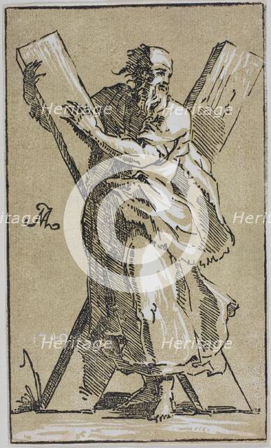 St. Andrew, 1740. Creator: Anton Maria Zanetti.