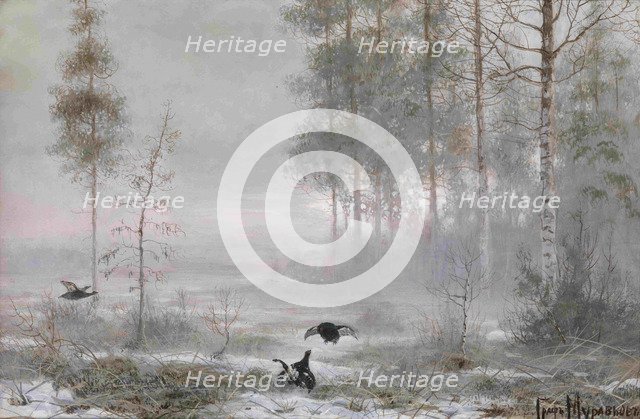Morning in the Forest. Artist: Muravyov, Count Vladimir Leonidovich (1861-1940)
