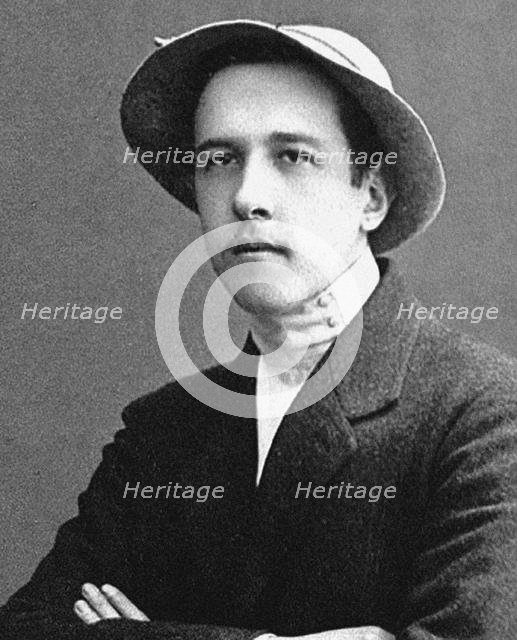 Alexander Vasilyevich Chayanov (1888-1937), End 1910s. Artist: Anonymous  