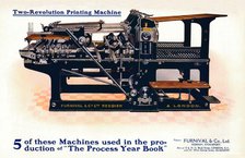 'Two-Revolution Printing Machine', c1908. Artist: Burton-Rake.