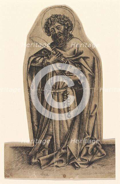Saint Bartholomew, 1440s. Creator: Master of Saint John the Baptist.