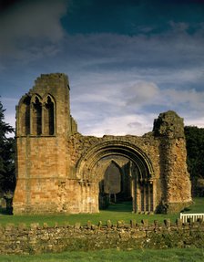 West front, Lilleshall Abbey, Shropshire, 1990. Artist: Unknown