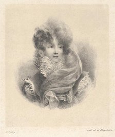 Portrait of Mademoiselle de Pavant, 1825. Creator: Jean-Baptiste Isabey.
