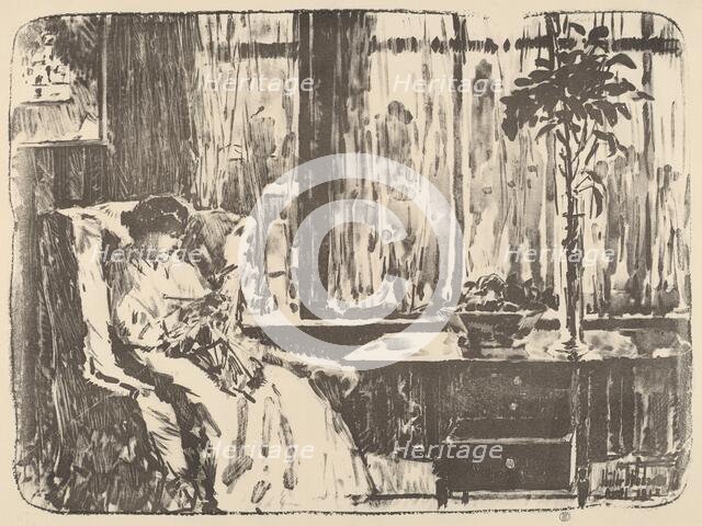 The Broad Curtain, 1918. Creator: Frederick Childe Hassam.