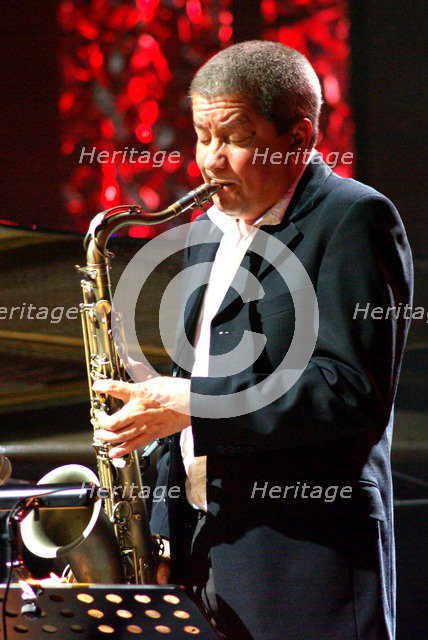 Andy Sheppard, Brecon Jazz Festival, Powys, Wales, 2007. Artist: Brian O'Connor