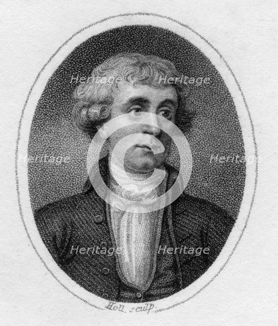 Sir William Jones, 18th century philologist, orientalist and jurist, c1819. Artist: Holl