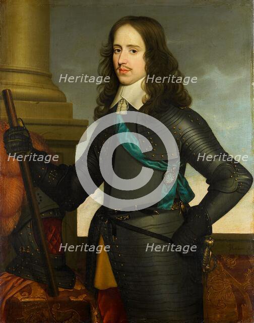 Portrait of Willem II (1626-50), Prince of Orange, 1651. Creator: Workshop of Gerard van Honthorst.