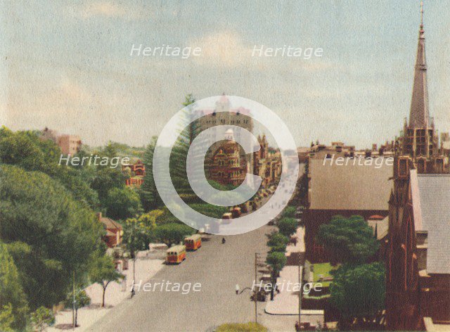 'St. George's Terrace, Looking West', c1947. Creator: Unknown.