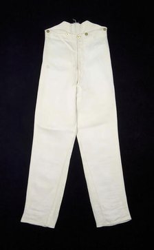 Trousers, American, ca. 1850. Creator: Unknown.