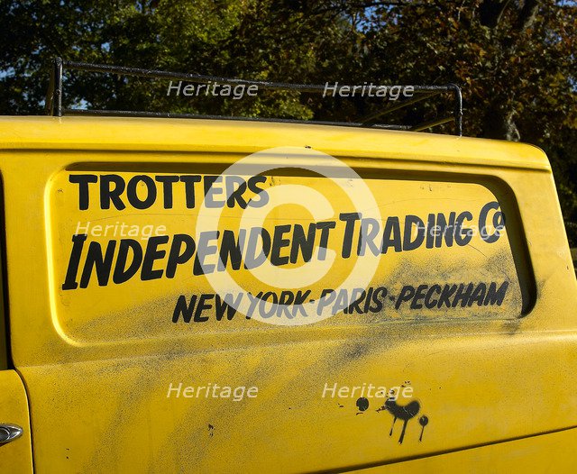 Trotter's Reliant Van from 'Only Fools and Horses' tv programme. Creator: Unknown.