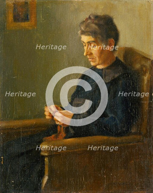 Afternoon, 1922. Creator: Ladislav Treskon.