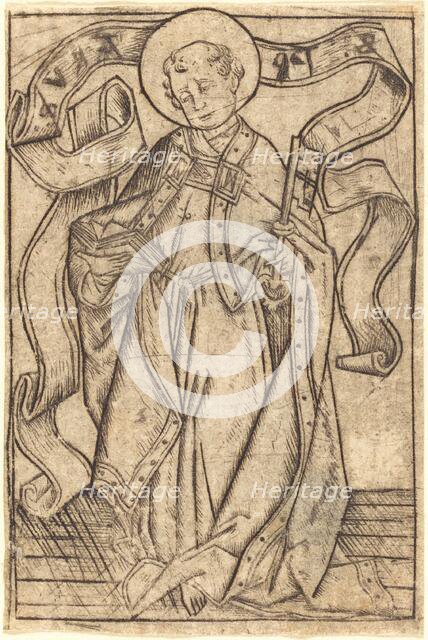 Saint Peter, c. 1465. Creator: Israhel van Meckenem.