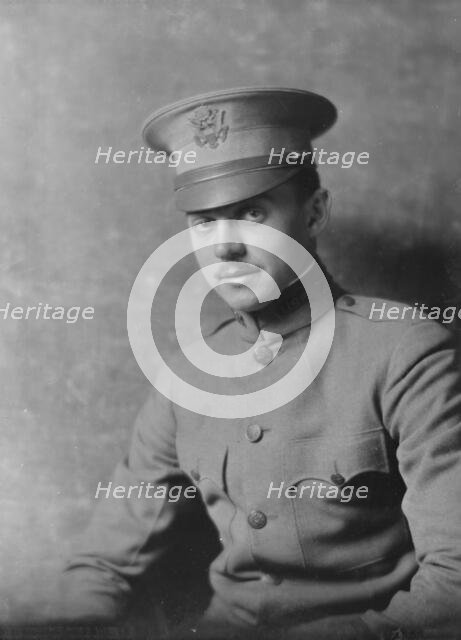 Lieutenant E.C. Tobey, portrait photograph, 1917 Dec. 8. Creator: Arnold Genthe.